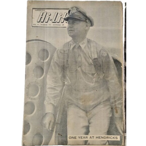 RARE FIND 4 Hi-Life Newspapers Hendricks Field 1944 Vintage Original Magazines - Picture 2 of 14